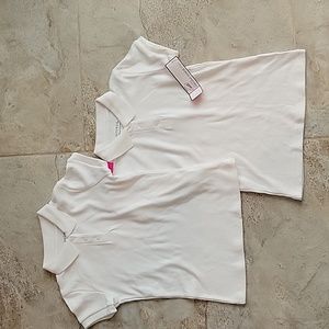 Girls size 6 school uniform tops